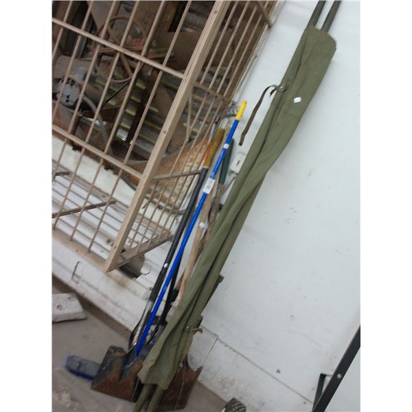 Shovels, Pix, Push Brooms, Yard Tools