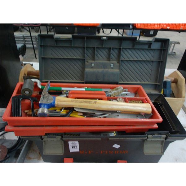 Toolbox w/Hand Tools, Supplies