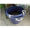 Image 1 : Large Storage Buckets 2 w/Ext. Cord, Electrical Supplies