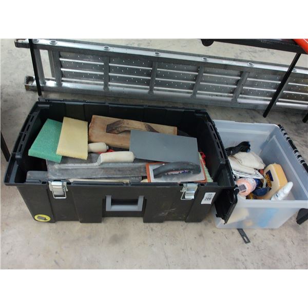 Totes 2 w/Masonry, Paint Supplies