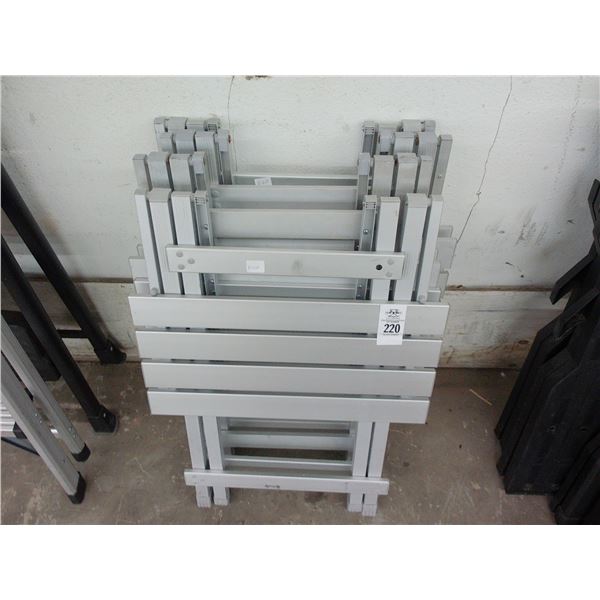 Plastic Folding Tables - 4