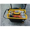 Image 1 : Rolling Tool Tote w/Asst. Electrical and Supplies