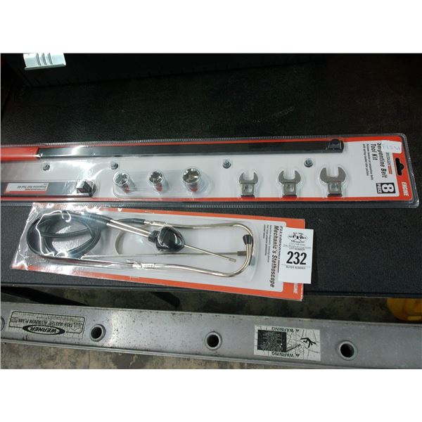 Mechanics Stethescope, Serpetine Tool Kit