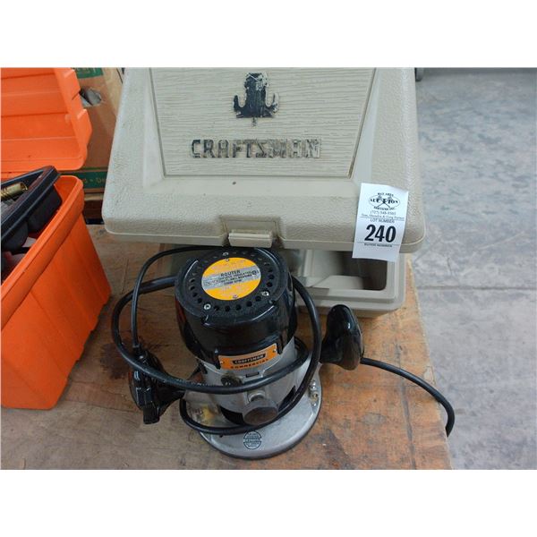Craftsman Router w/Case