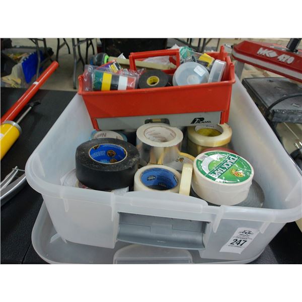 Bin w/Asst. Tape
