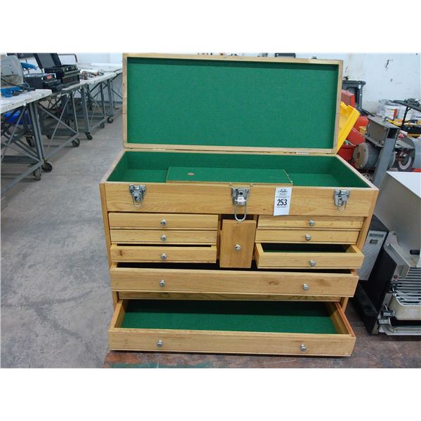 Oak Machinist Toolbox
