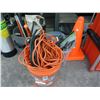Image 1 : Buckets w/Ext. Cord, Hand Tools, Combination Square Set, Safety Cones