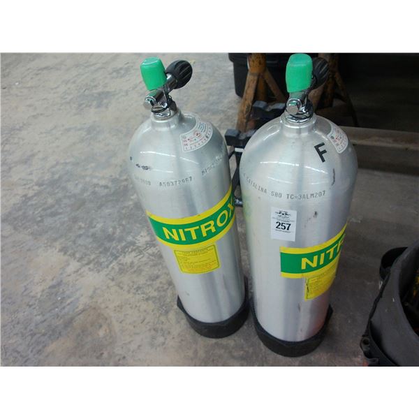 Nitrox Dive Tanks - Pair