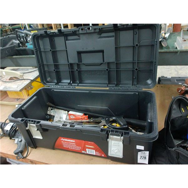 Husky Toolbox w/Asst. Hand Tools