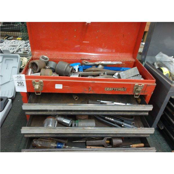 Toolbox w/Large Sockets and Accessories