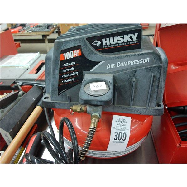 Husky Mini Portable 100 PSI Pancake Air Compressor
