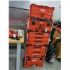 Image 1 : Milwaukee 5 Section Pack Out Bins