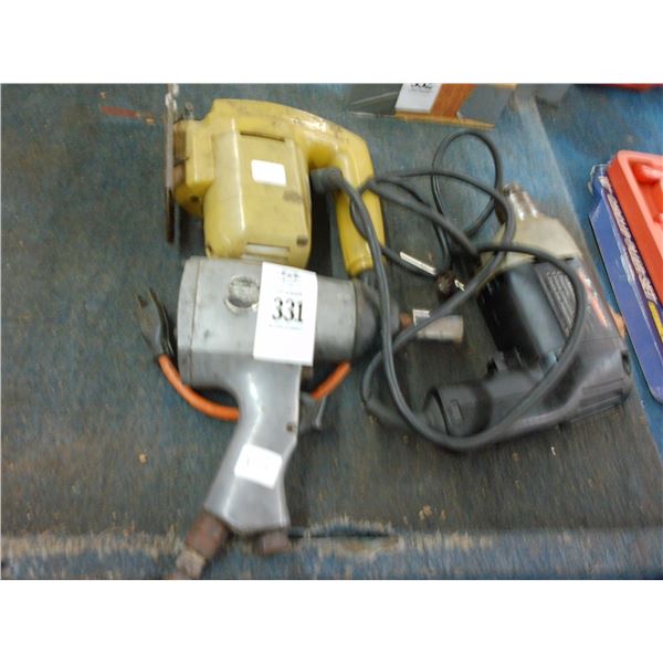 Air Impact Wrench, Electric Drill, Jigsaw