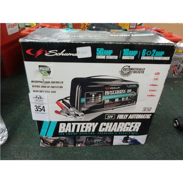 Schumacher Battery Charger in Box