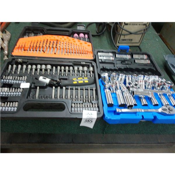 Kobalt Socket Set, Drill Bit Kit