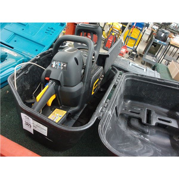 Poulan Gas Chain Saw w/Case