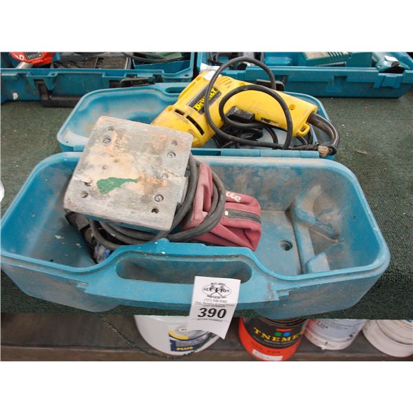 Dewalt Electric Drill, Makita Electric Palm Sander