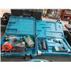 Image 1 : Makita Cordless Drills w/Batteries/Chargers/Drill Bits - 2