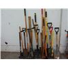 Image 1 : Asst. Yard Tools w/Shovels, Racks, Pitch Forks, More