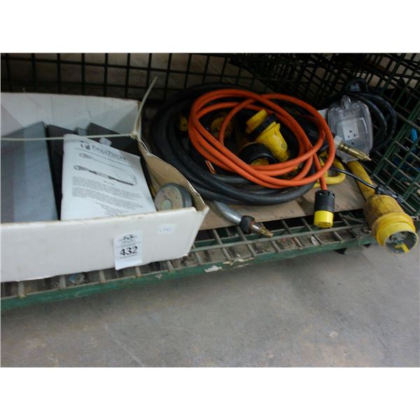 Shore Power Cord, Electrical Hardware, Oiler