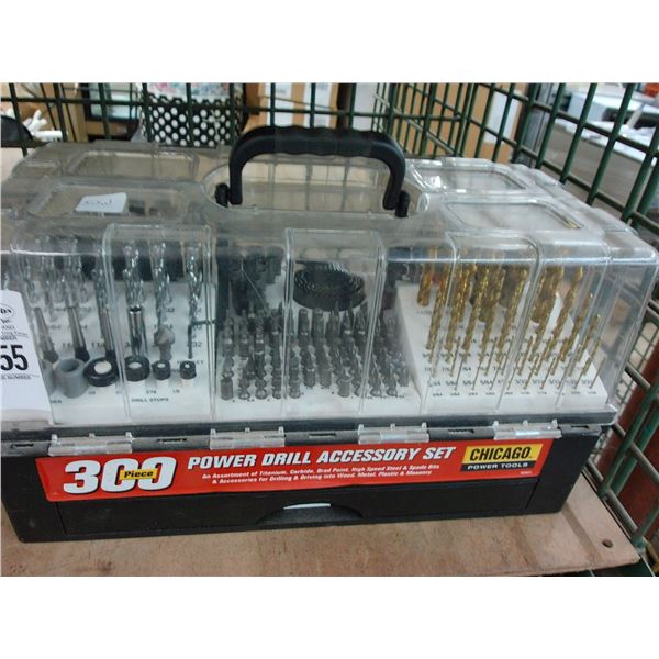 300 Pc. Power Drill Accessory Set