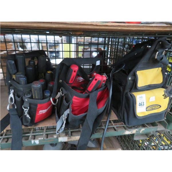 Tool Bags 3 w/Some Tools