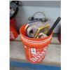 Image 1 : Buckets 2 w/Pole Saws, Tools, Supplies