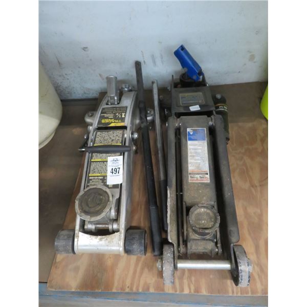 2.5 Ton/1.5 Ton Auto Floor Jacks - 2