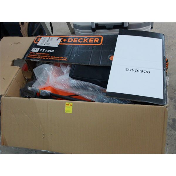 B & D Cordless Mower In Box