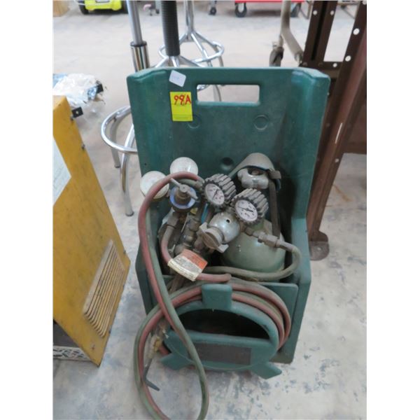 Small Portable Oxygen Acetelyne Torch Carrier