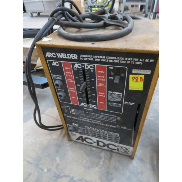 MW  AC/DC  Arc Welder w/Leads