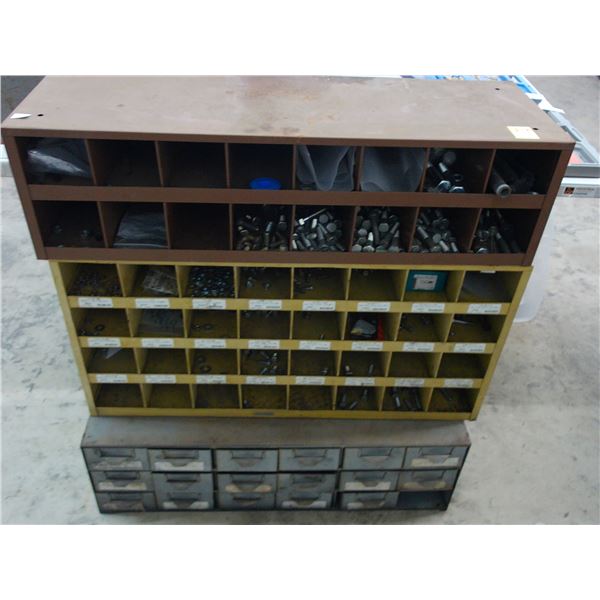Parts Bins w/Asst. Hardware - 3