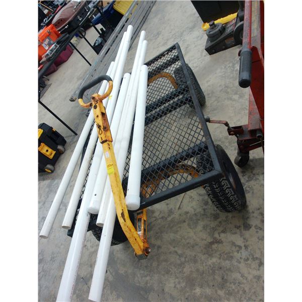 Air Tire Garden Cart