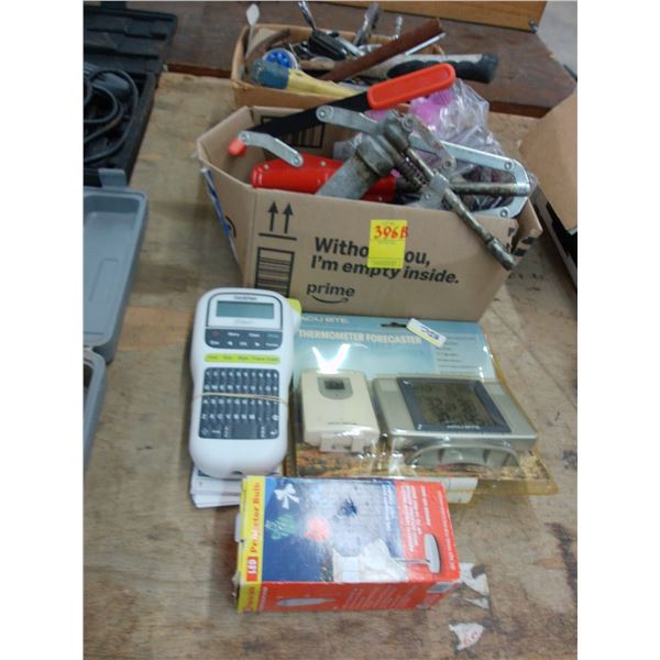Brother Labeler, Asst. Hand Tools, Thermometer