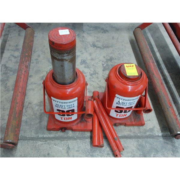 Pittsburgh 30T Cap Bottle Jacks - 2