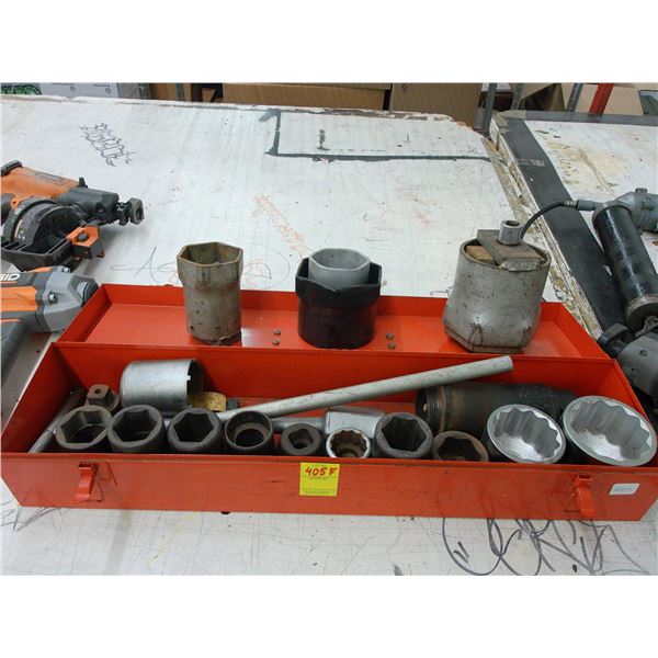 Oversized Socket Set w/Case