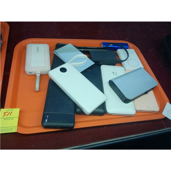 Asst. Mini Portable Power Packs/Chargers