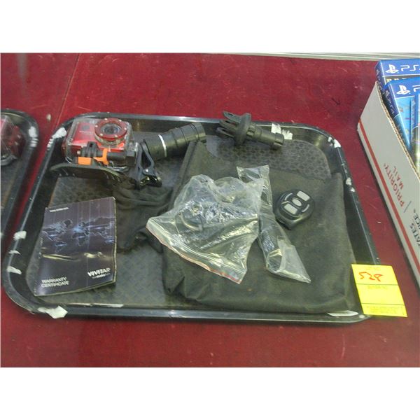 Vivitar Micro Digital Camera, Bag, Accessories