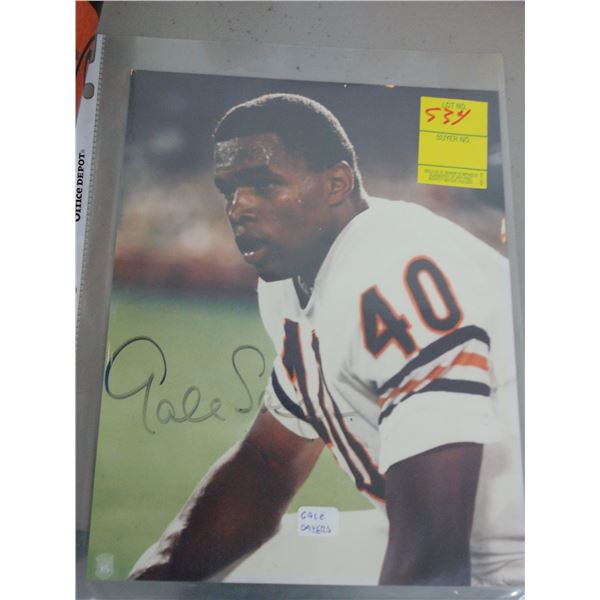 Gale Sayers Autographed Photo