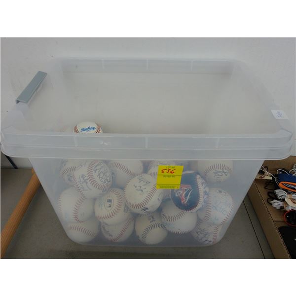 Asst. Autographed Baseballs