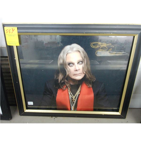 Ozzy Osbourne Autographed Photo
