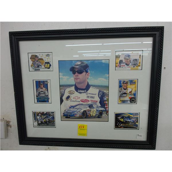 Jimmy Johnson Framed Memorabilia