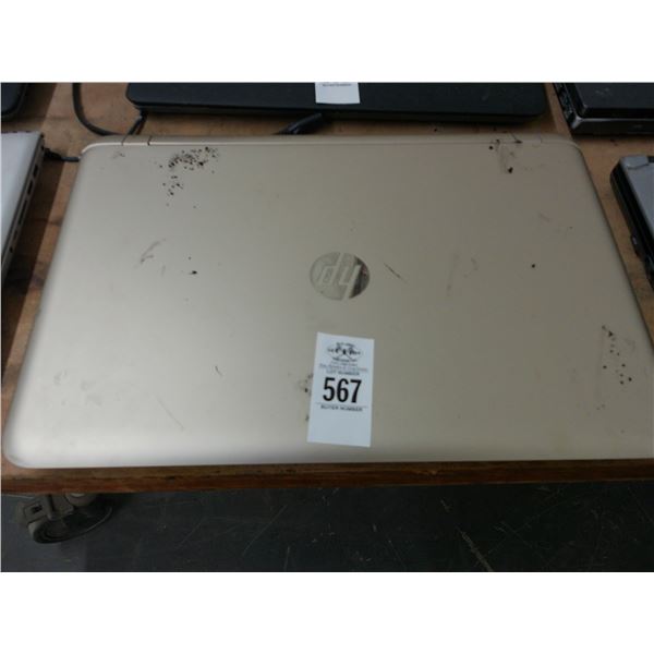 HP Laptop Computer - No Adapter/Hard Drive