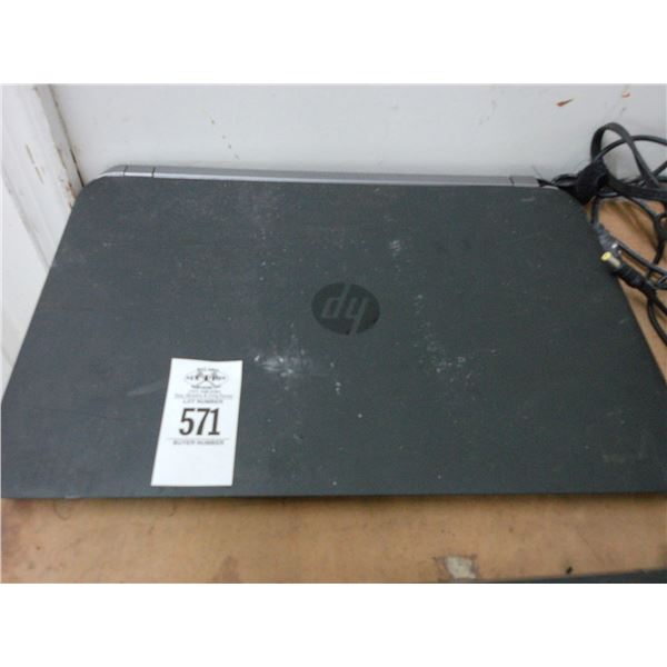 HP Laptop Computer - No Adapter/Hard Drive