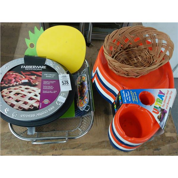 Beverage Trays, Cutboard, Cookware