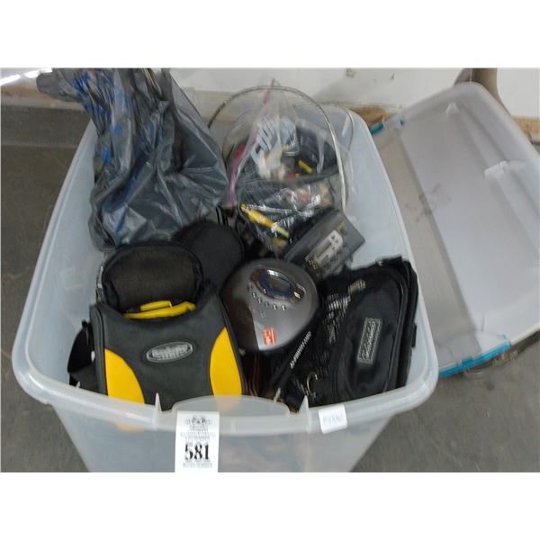 Portable Disc. Players, Adapters, Ext. Cords, Camera Bags, Accessories