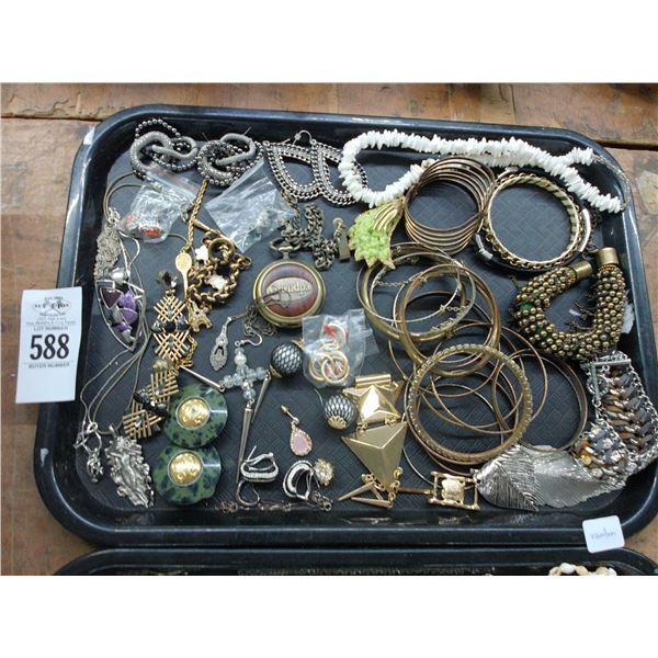 Lot of Fashion Jewelry, Decorator Marbles