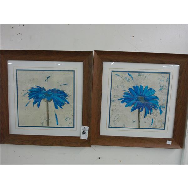 Floral Wall Art - Pair