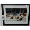 Image 1 : Framed Wall Art The Martini Family Reunion by Honey Cut w/Authentication