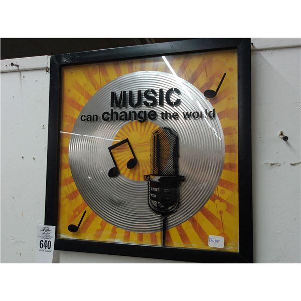 Music Can Change The World Wall Art